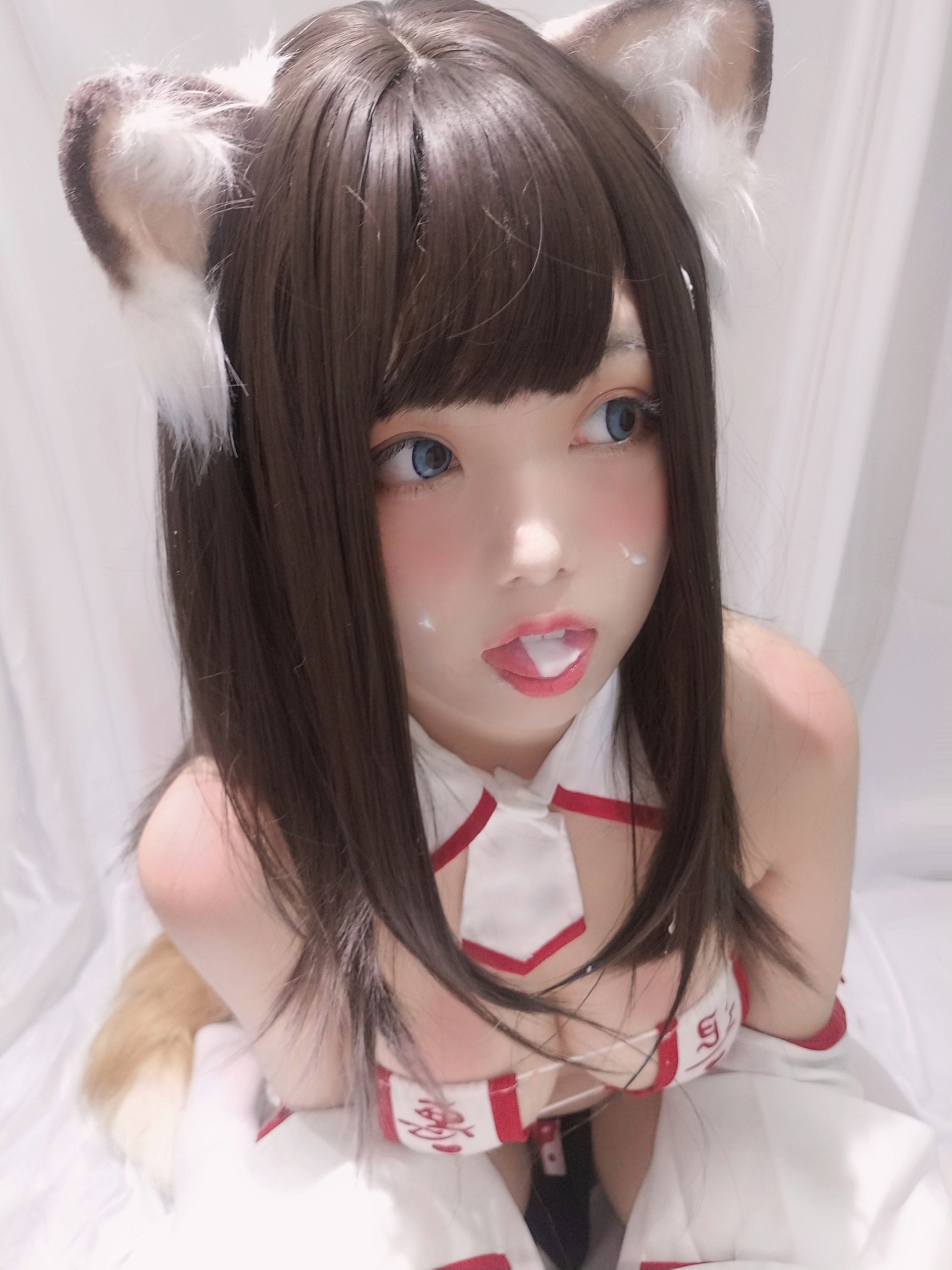 蜜汁猫裘 - NO.033 巫女小狐狸 [22P]-XikXak